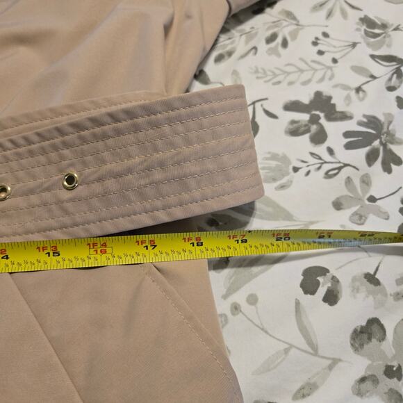 BCBGeneration Double Breasted Trench Coat Old Money Capsule Size XL Classic - Picture 10 of 16